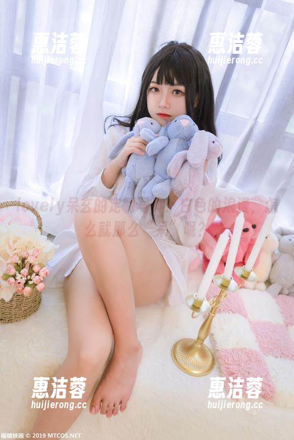 lovely呆玄的定制写真：白色的浪漫，怎么就那么“呆”呢？