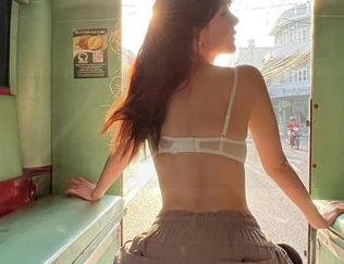 微密圈 – 图库中的侠女就是阿朱啊与虎同行，作品怎么那么俏皮？