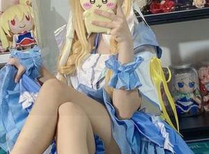 来吧，别害羞！白栎Shirly的新约能天使美图，下载这份静谧吧！